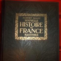 histoire de France Albert Mallet jolie gravure int&eacute;rieure  pieces de valeurs