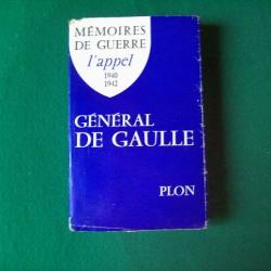 Le Général De Gaulle, mémoires de guerre.