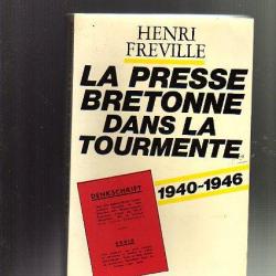 la presse bretonne dans la tourmente 1940-1946 d'henri freville Occupation