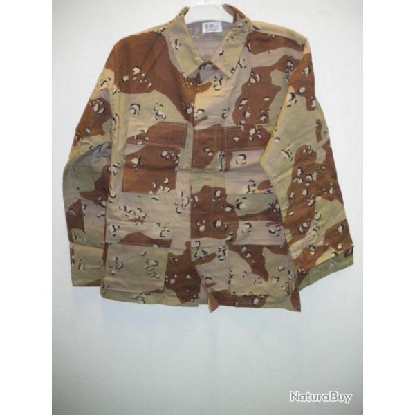 Veste camouflage dsert stock amricain 66200 elne surplus 66