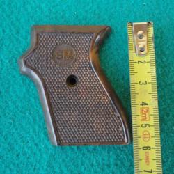 Plaquette gauche pistolet à blanc SM.