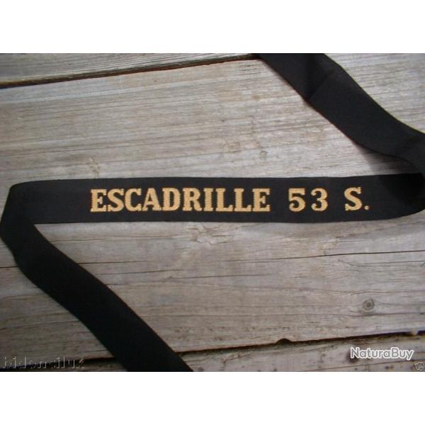 RUBAN BACHI MARINE :   ESCADRILLE 53.S