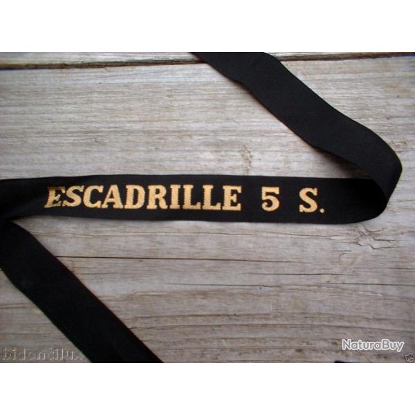 RUBAN BACHI MARINE :   ESCADRILLE 5.S