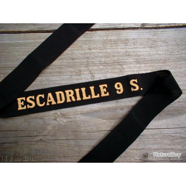 RUBAN BACHI MARINE :   ESCADRILLE 9.S