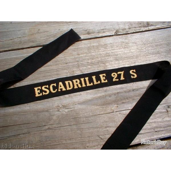 RUBAN BACHI MARINE :   ESCADRILLE 27.S