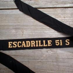 RUBAN BACHI MARINE :   ESCADRILLE 51.S