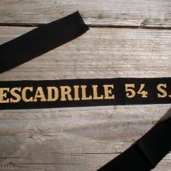 RUBAN BACHI MARINE :   ESCADRILLE 54.S