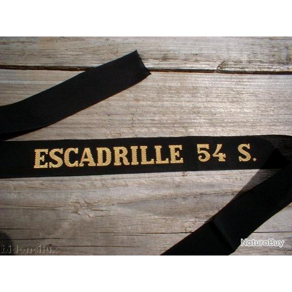 RUBAN BACHI MARINE :   ESCADRILLE 54.S