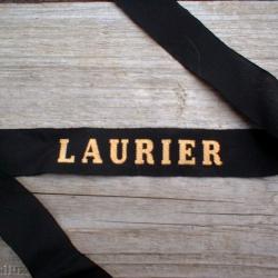 LAURIER :  RUBAN BACHI MARINE :   LAURIER  / DRAGUEUR DE MINES