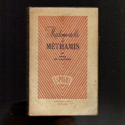 prix balzac 1947 . mademoiselle de méthamis. rené de castries