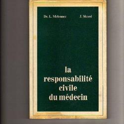 la responsabilité civile du médecin .