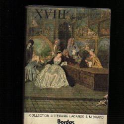 XVIII e siècle les grands auteurs français . 2 livres  