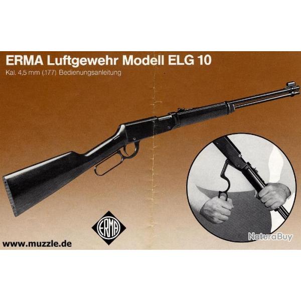 Erma ELG 10 manuel PDF