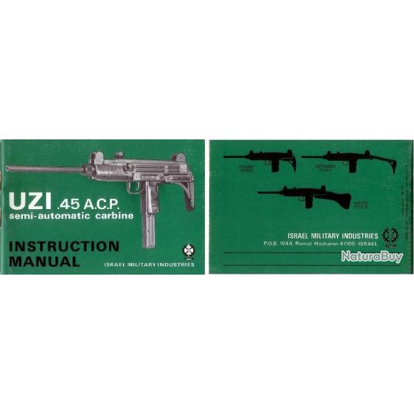 Uzi 45acp IMI manuel pdf