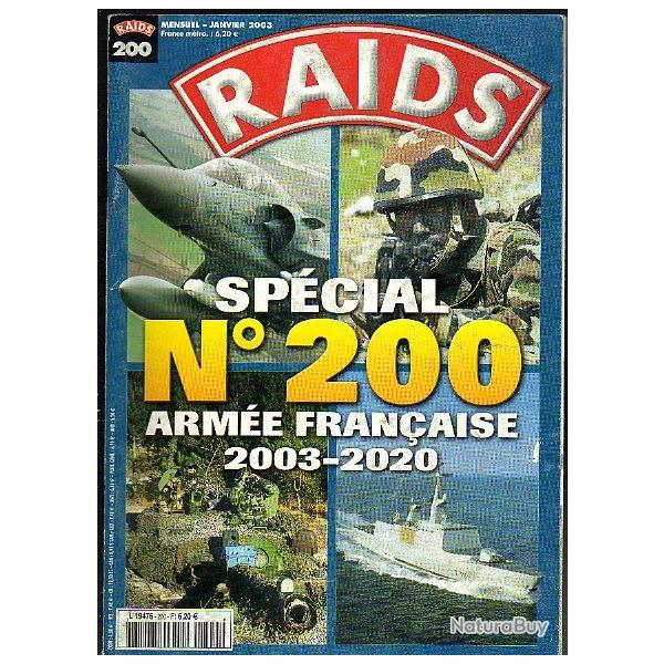 raids 200. . puis diteur . arme franaise 2003-2020