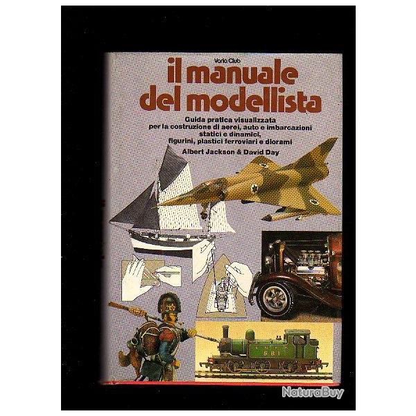 manuel du modliste , en italien. modlisme , maquette, miniatures , dioramas, thermique + livre