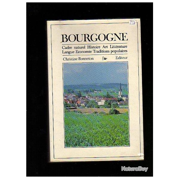 Bourgogne. collectif d'auteurs ,  cadre naturel ,histoire , art , litterature
