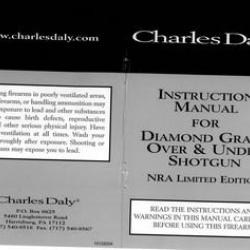 Charles Daly Diamond grade over & under shotgu manuel pdf 8x57