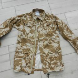 veste jacket militaire camouflée désert anglaise neuve