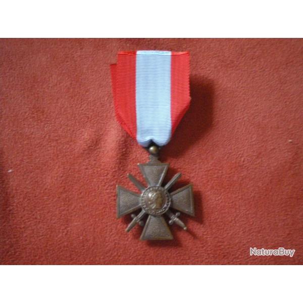 Mdaille Croix des TOE en bronze