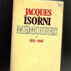 jacques isorni . mémoires 1911-1945 . tome 1