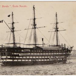 CPA - MARINE MILITAIRE  - Le " Borda " École Naval  N°1210