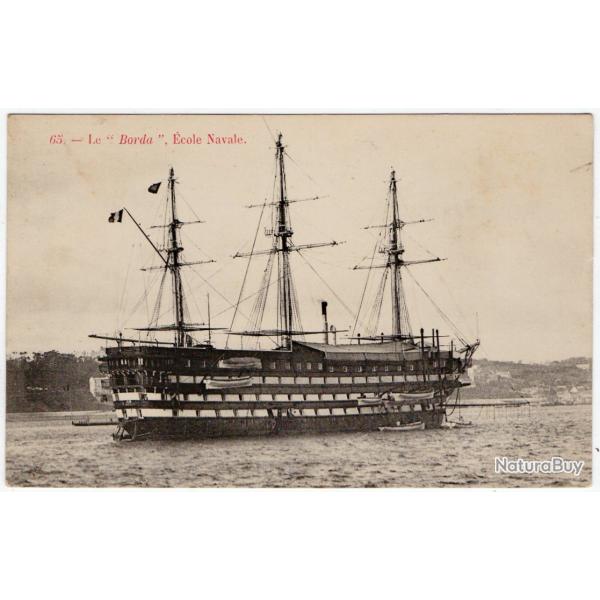 CPA - MARINE MILITAIRE  - Le " Borda " cole Naval  N1210