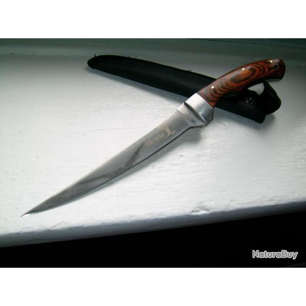 COUTEAU ELK RIDGE A FILETS - PECHE - CHASSE - LOISIRS - ER028