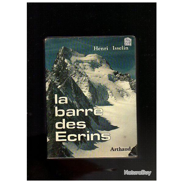 la barre des crins . henri isselin  . montagne