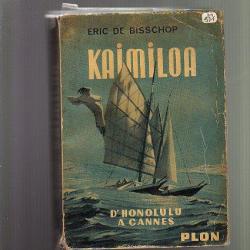 Kaimiloa. d'honolulu à cannes par l'australie et le cap à bord d'une double pirogue polynésienne.