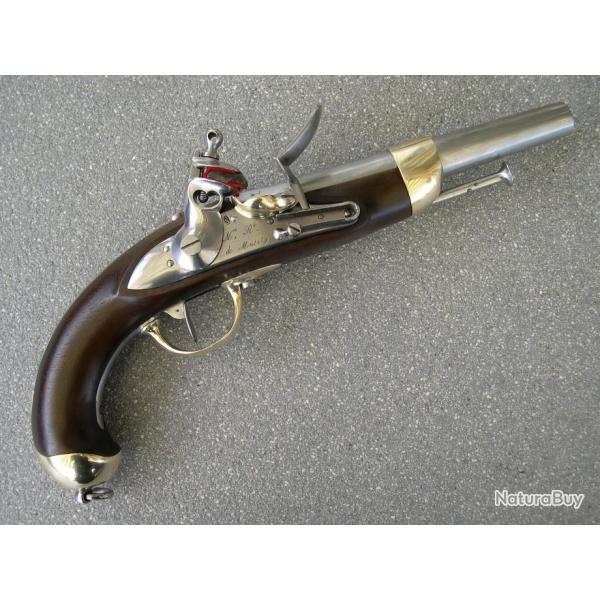 RARISSIME ET EXCEPTIONNEL Pistolet 1816 Troupe de cavalerie/ Seconde restauration.