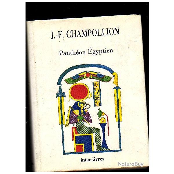 Panthon egyptien. j-f champollion. dieux gyptien. egypte ancienne