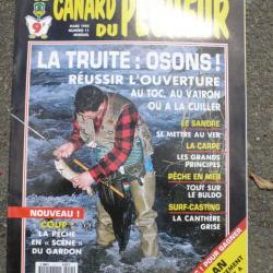 revue le canard du pêcheur n°11 mars 1995