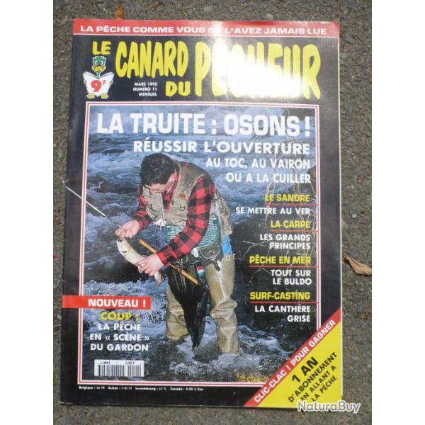 revue le canard du pcheur n11 mars 1995