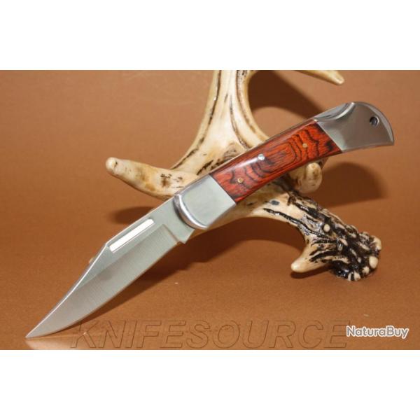 Couteau pliant Classic Knives Rosewood Lockback Pocket Knife cn2108264 Manche Bois - Cran d'arrt