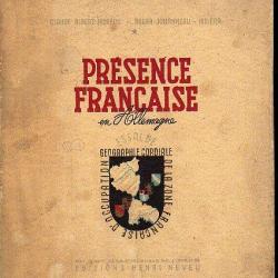 Présence française en allemagne. FFA-Zone Française d'Occupation