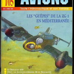 revue avions n° 105 . décembre  2001 . Lella press . épuisé éditeur ,luftwaffe, spa 79, aviation