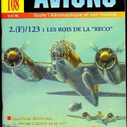 revue avions n° 108 . mars 2002 . Leila press .luftwaffe , blériot XI, savoia ,aviation