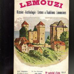 limousin . revue lemouzi n°63 juillet 1977 . N° spécial d' été