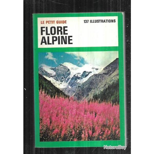 flore alpine le petit guide Hachette
