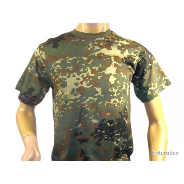 TEE SHIRT camo allemand taille S