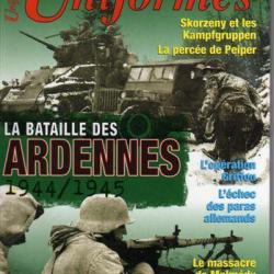 La bataille des ARDENNES 1944/45 HS UNIFORMES BASTOGNE ST VITH MALMEDY SKORZENY PEIPER