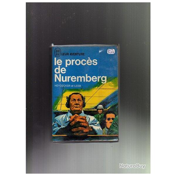 le procs de nuremberg. j'ai lu bleu A 138/139 format poche, III e Reich.