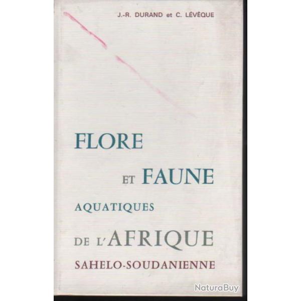Flore et faune aquatique de l'afrique sahelo soudanienne  2 volumes reli cartonn