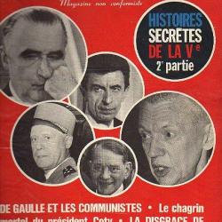 LE CRAPOUILLOT, nouvelle série n° 4 . histoires secrètes de la Ve 2 ème partie automne 1968