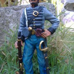 1ST VIRGINIA CAVALRY REGIMENT 1861-1865 , TROOPER , 175 mm = 7 Inches / 1/10th SCALE