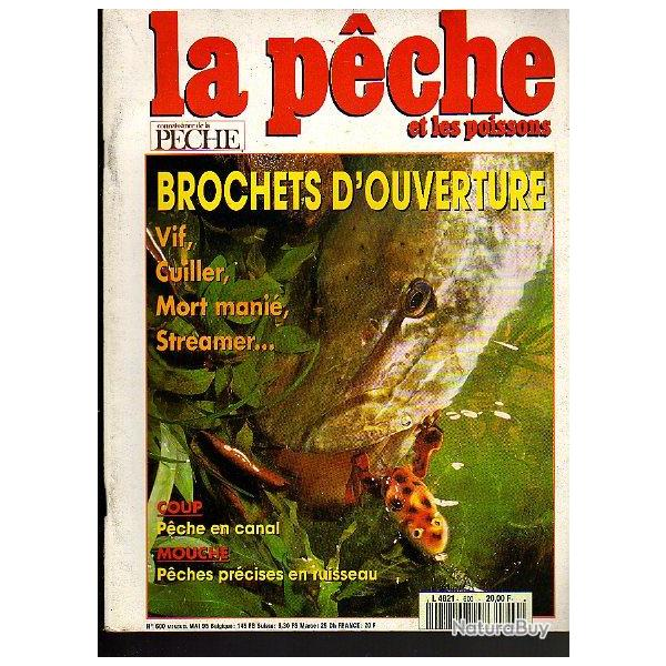 la pche et les poissons  600.mai 1995. brochets d'ouverture. mouche