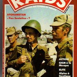 raids 25 ,épuisé éditeur . afghanistan pax sovietica, alpins à gentiane .gign à la mecque