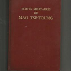 écrits militaires de mao tsé-toung. chine , révolution , guerres sino-japonaise