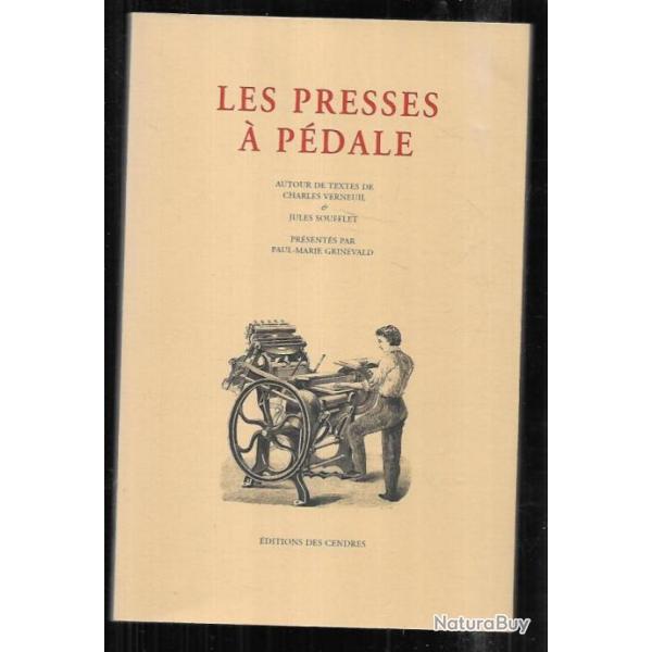 les presses  pdale charles verneuil et jules soufflet , imprimerie